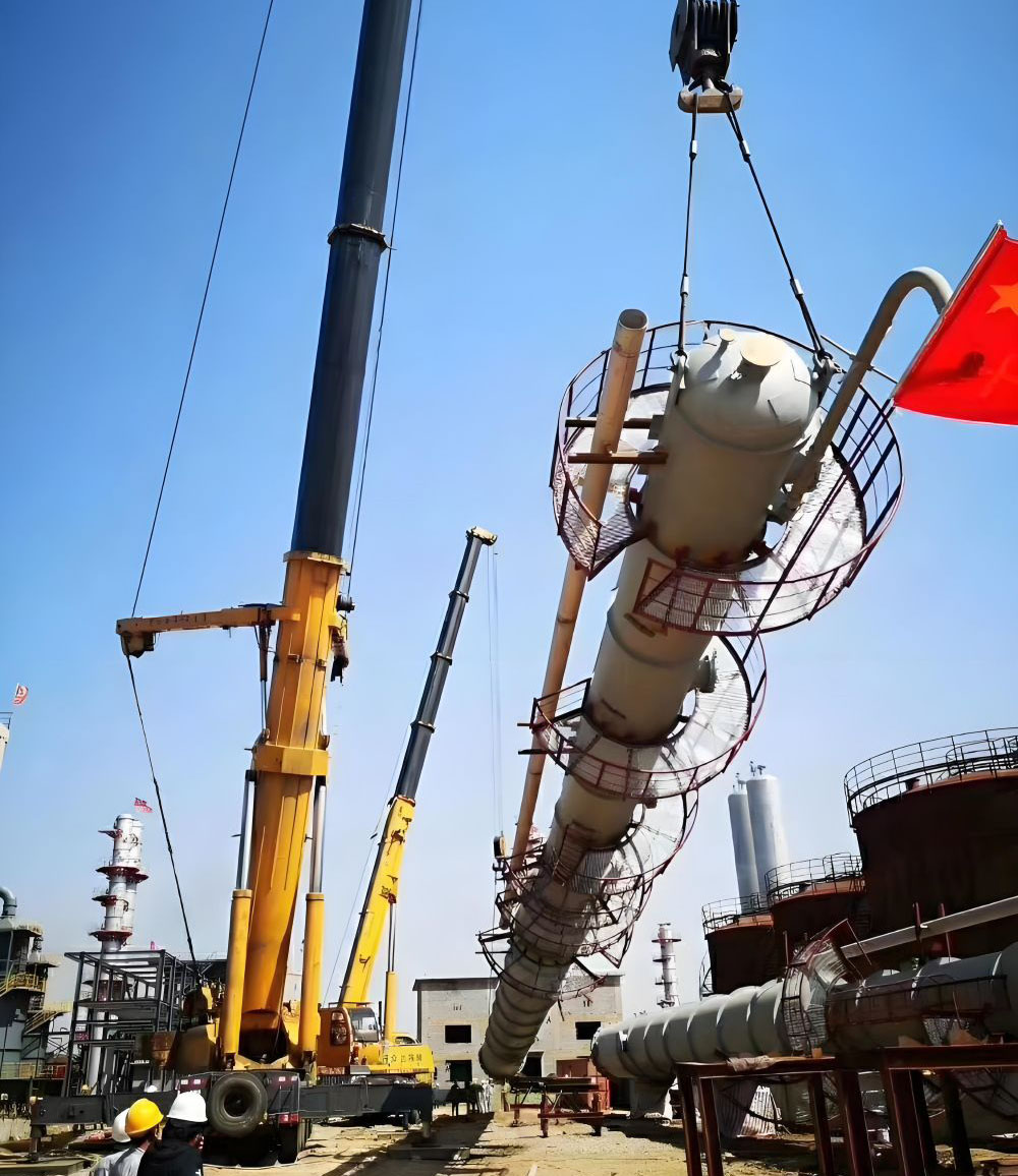 青河化工设备安装